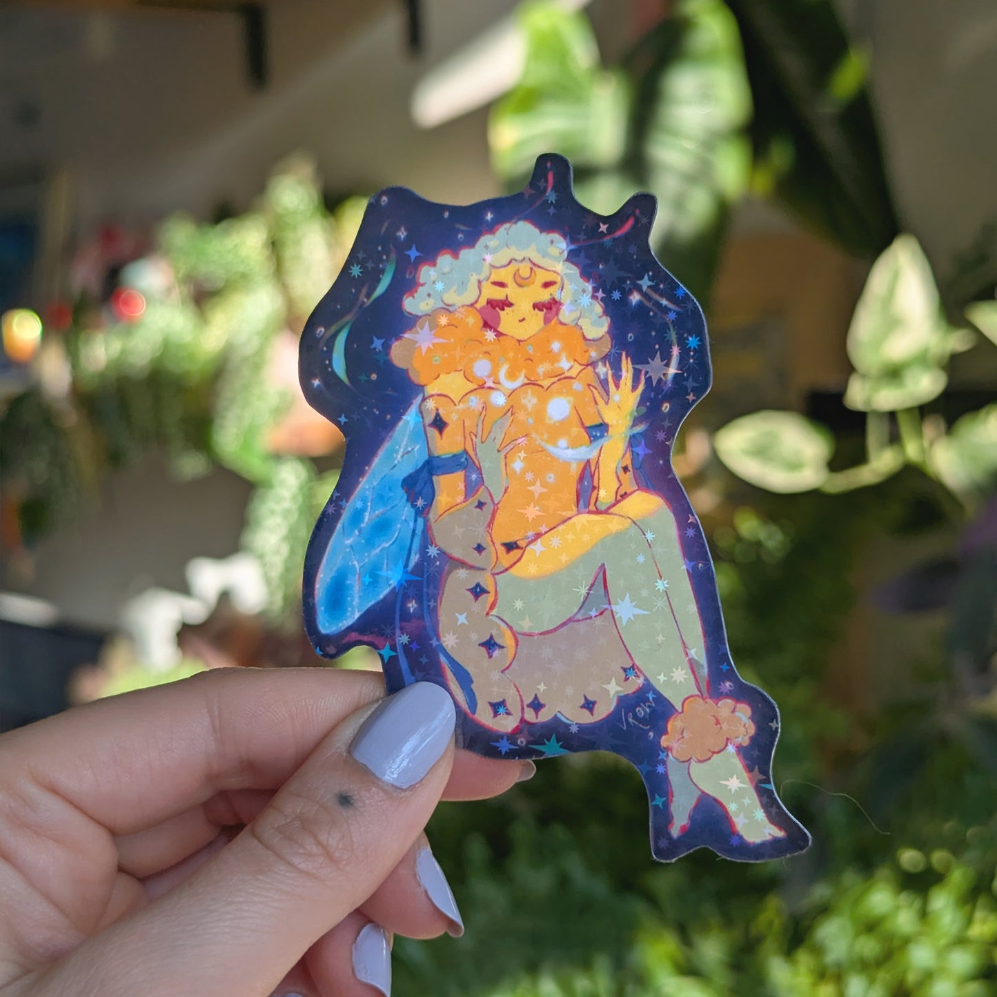 Bee Cosmos Sticker