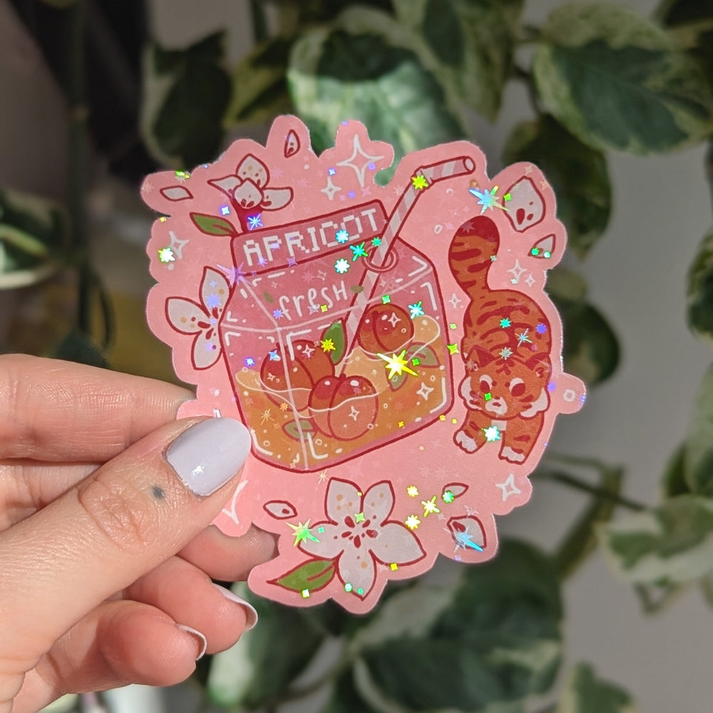 Fresh Apricot Sticker