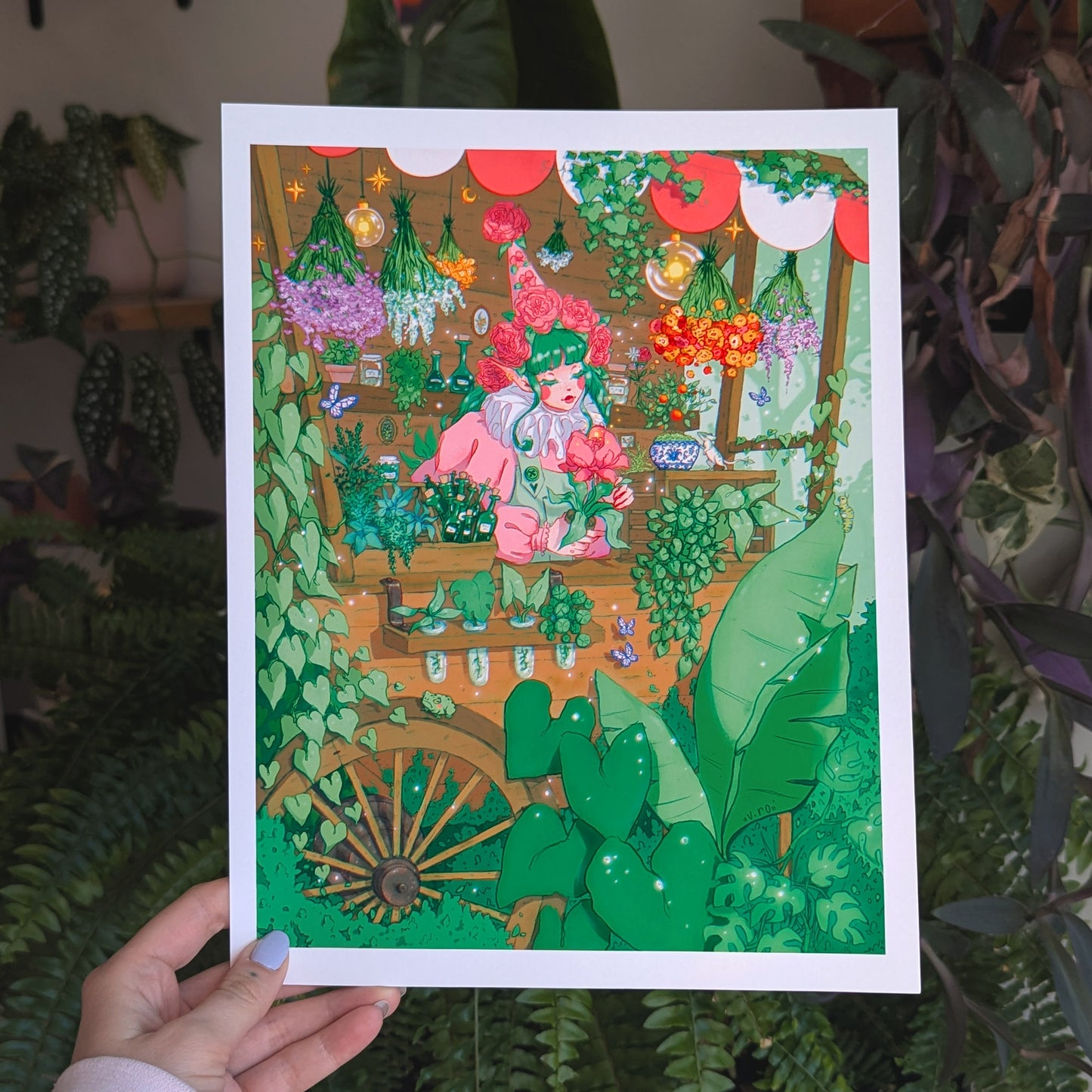 Green Witch Print