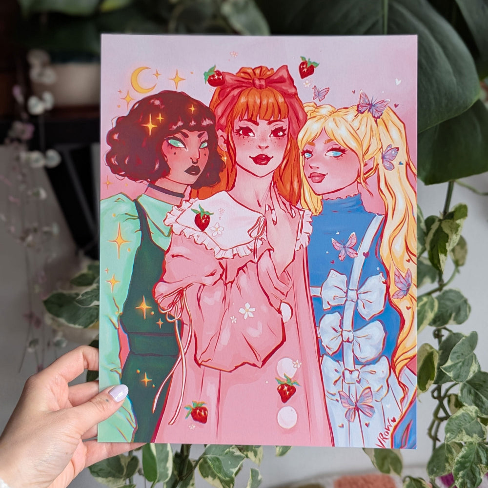Powerpuff Girls Print