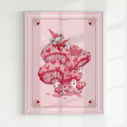 Blush Snooze Print