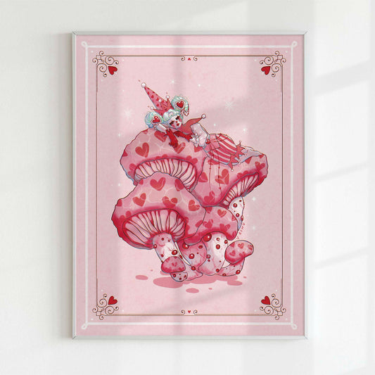 Blush Snooze Print