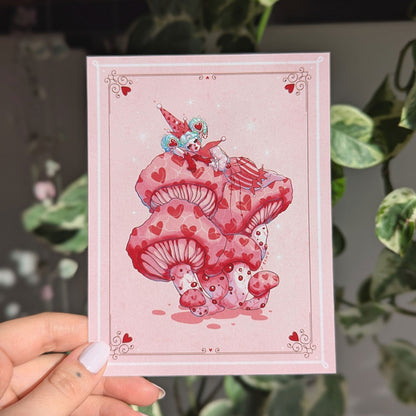 Blush Snooze Print