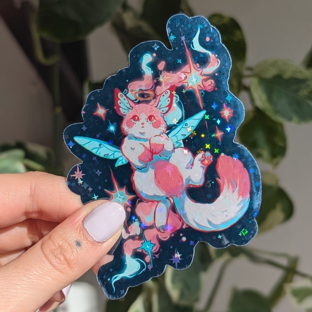 Celestial Cat Sticker