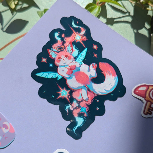 Celestial Cat Sticker