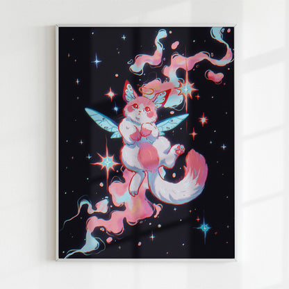 Celestial Cat Print