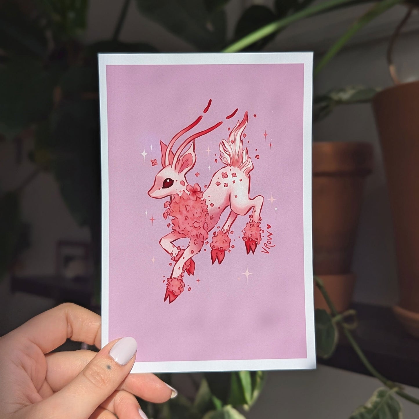 Cloven Hoof Print