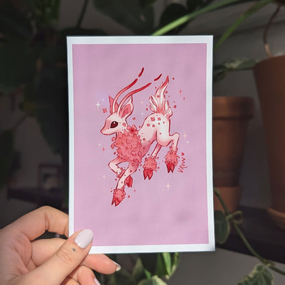 Cloven Hoof Print