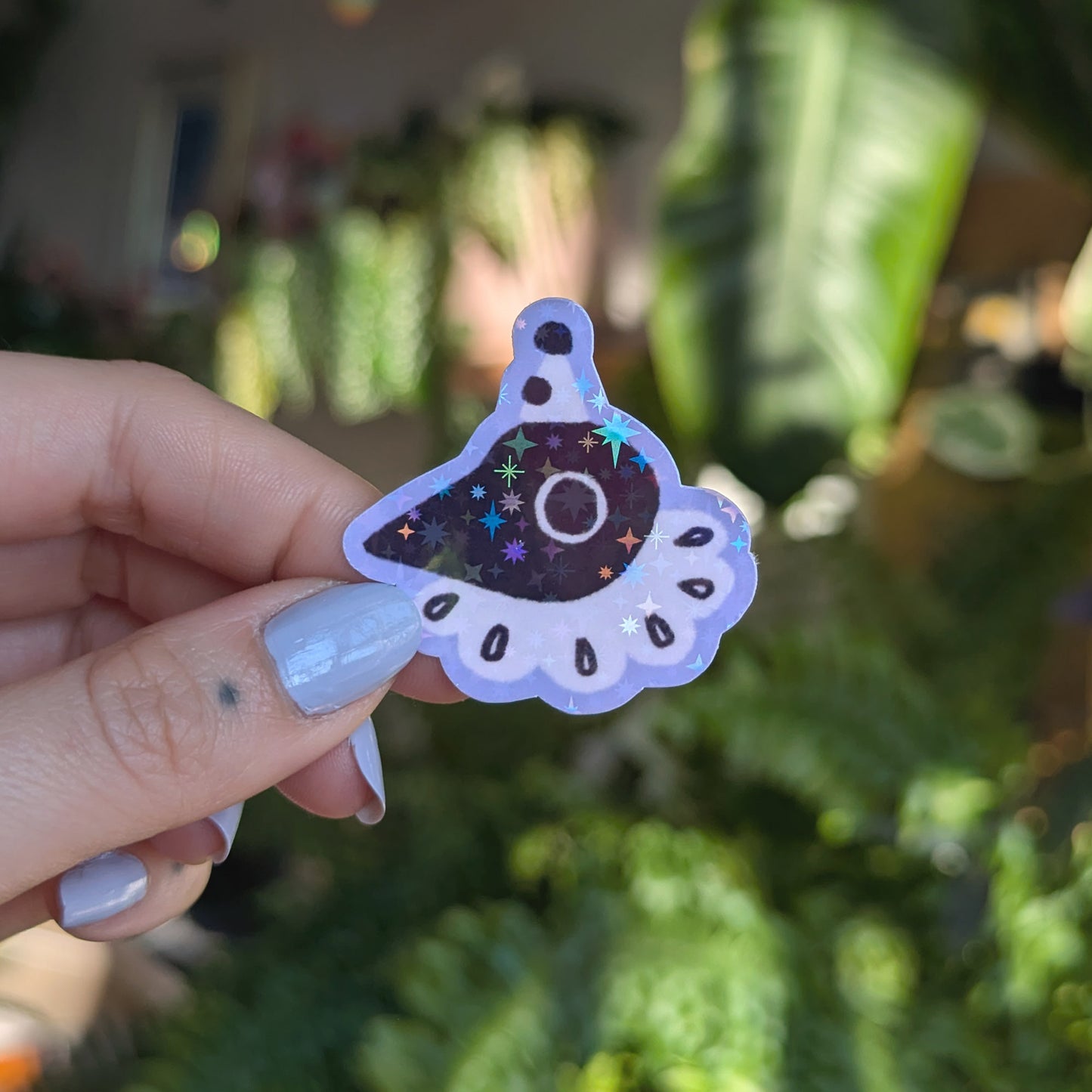 Clown Corvid Mini Sticker