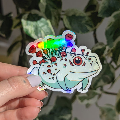 Cup Fungus Sticker