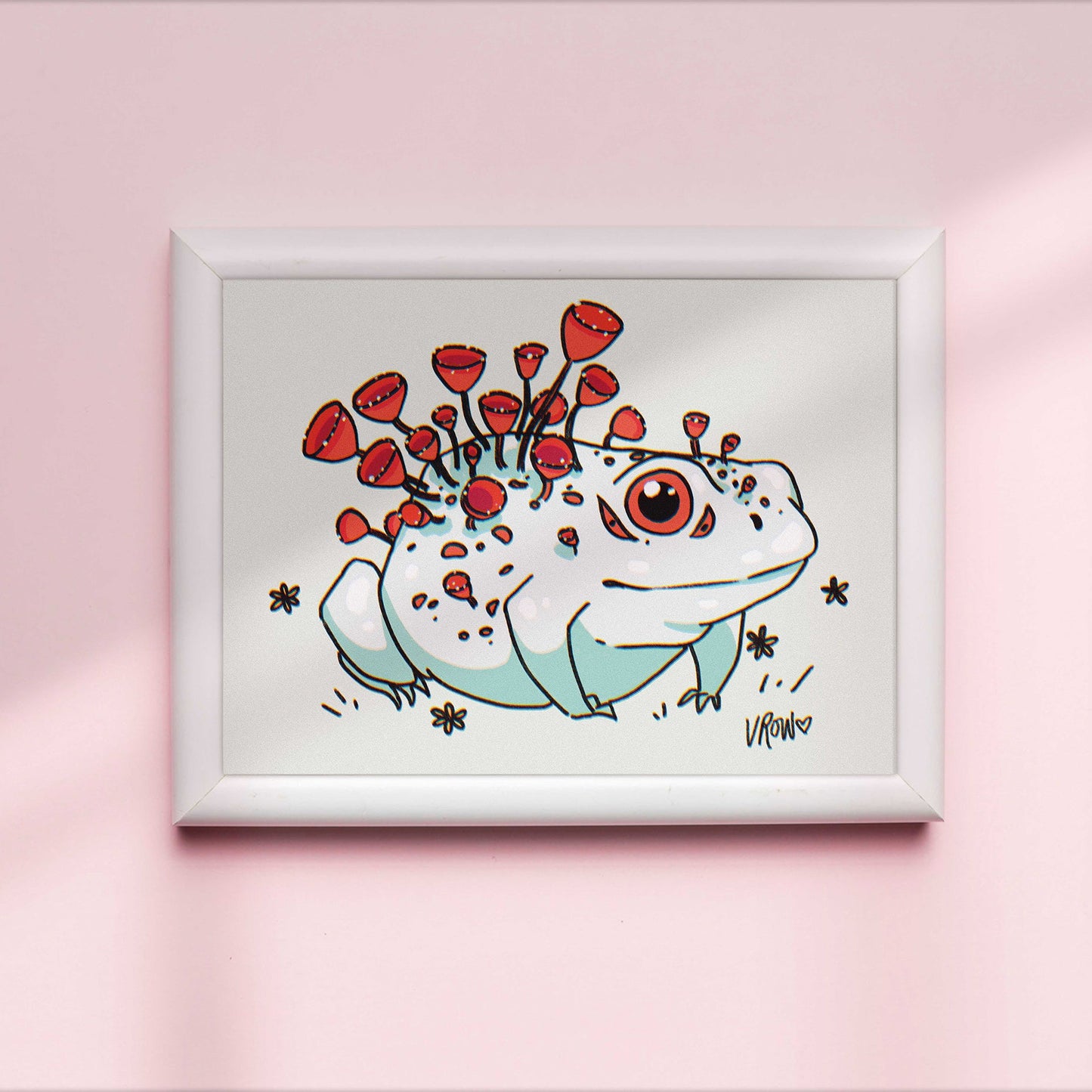 Cup Fungus Print