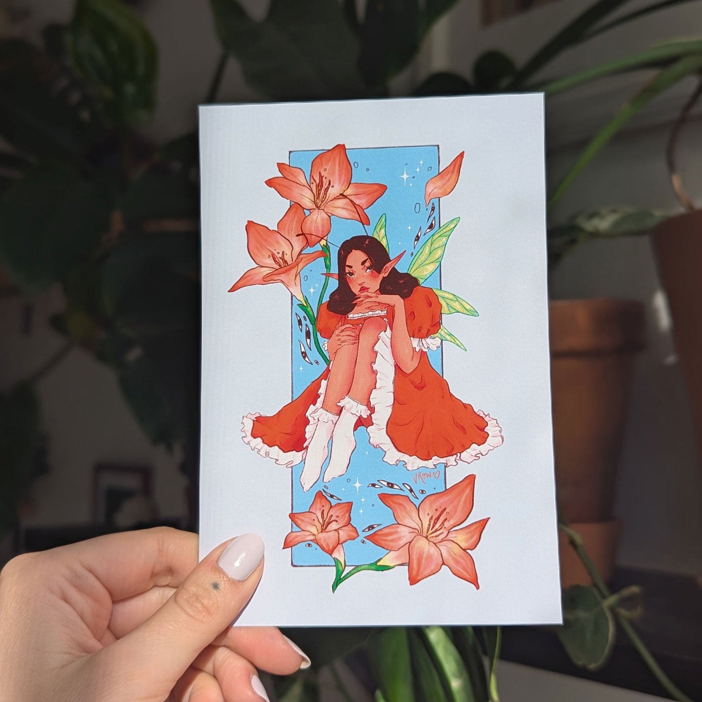 Fairy Lys Print