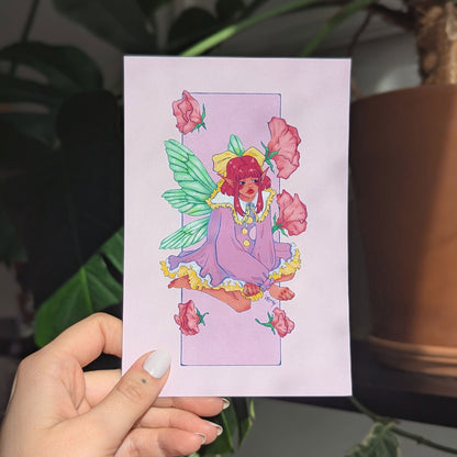 Fairy Carnation Print