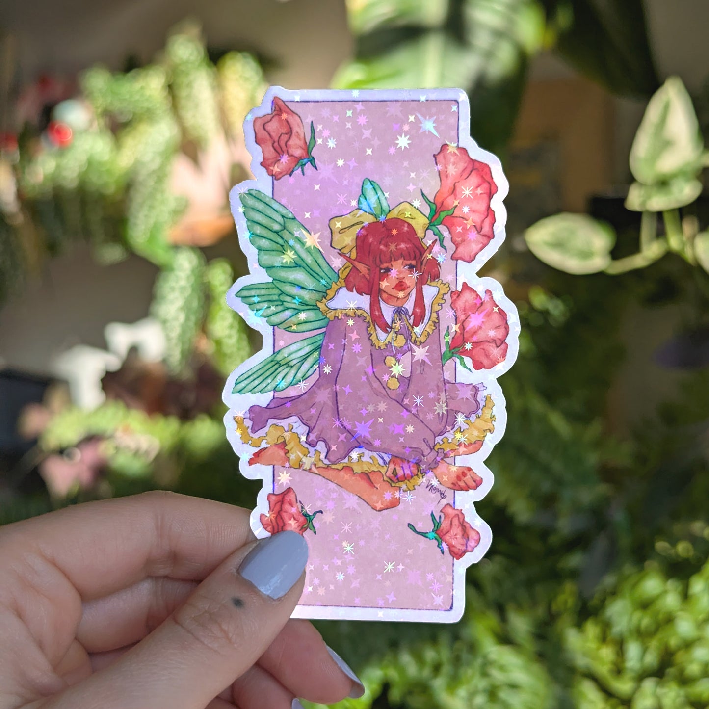Fairy Carnation Sticker