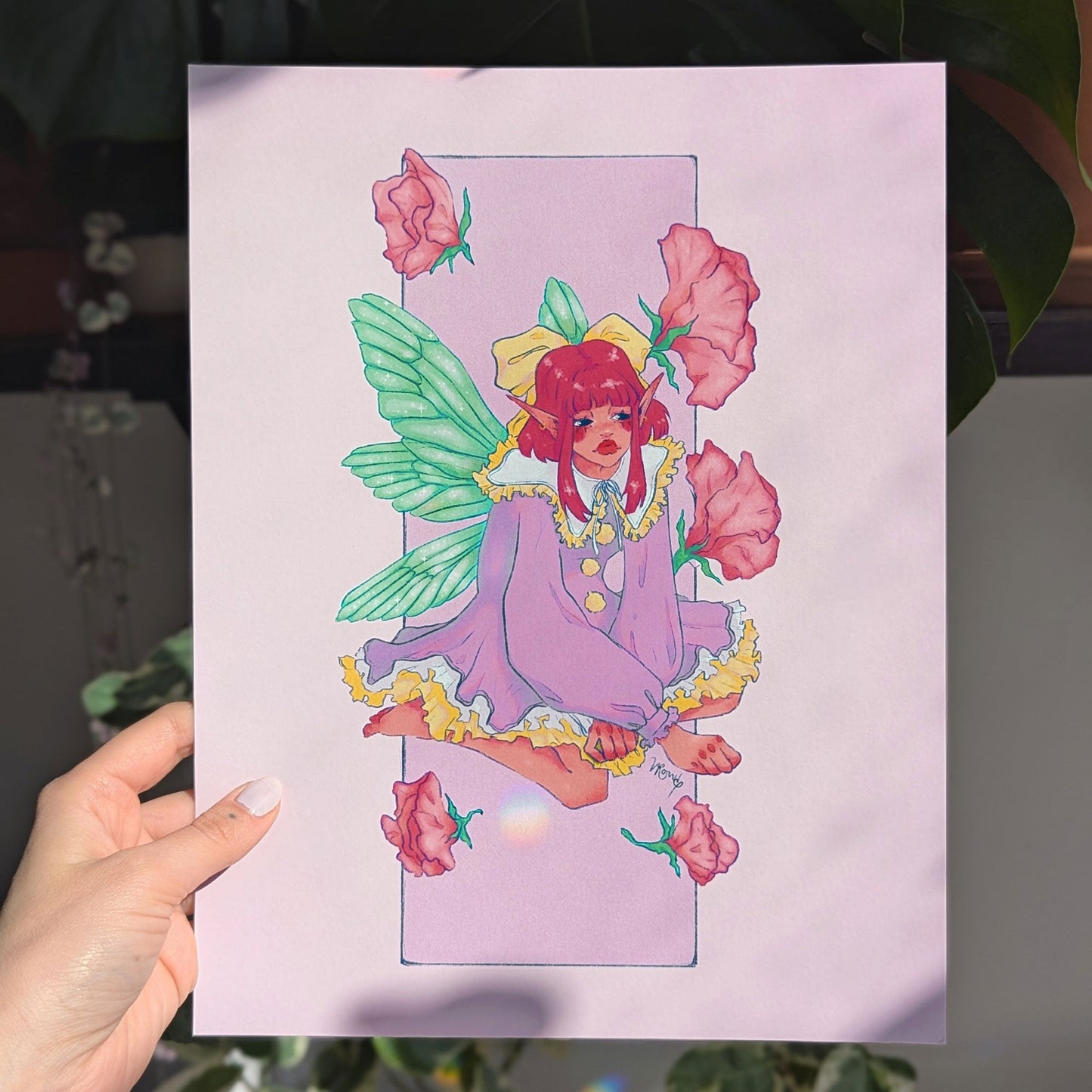 Fairy Carnation Print