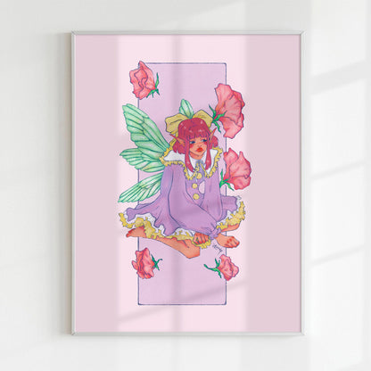 Fairy Carnation Print