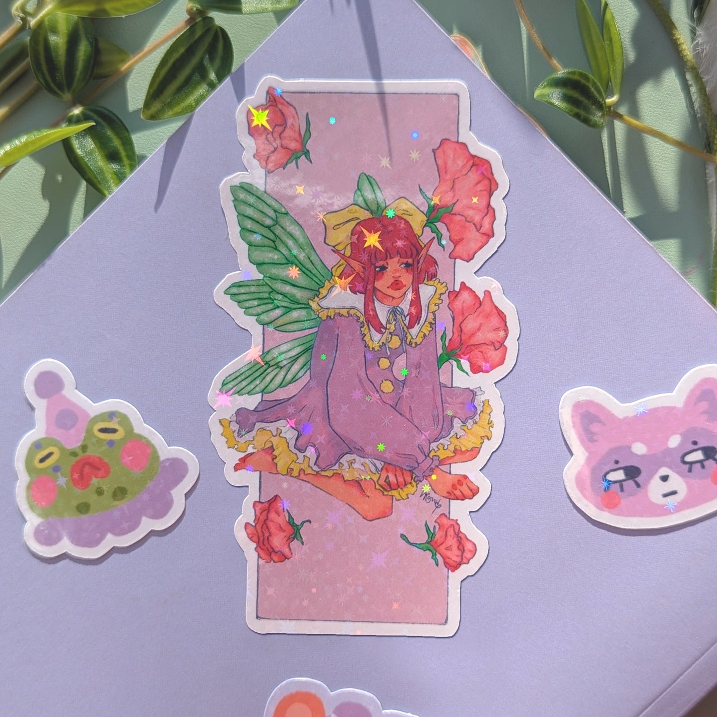 Fairy Carnation Sticker