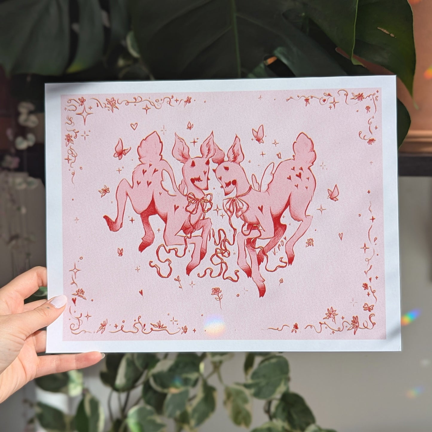 Fawn Lovers Print