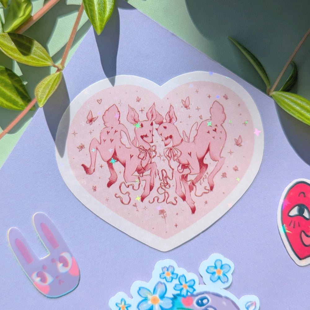 Fawn Lovers Sticker