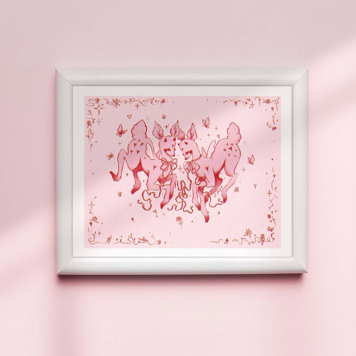 Fawn Lovers Print