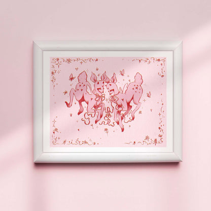 Fawn Lovers Print