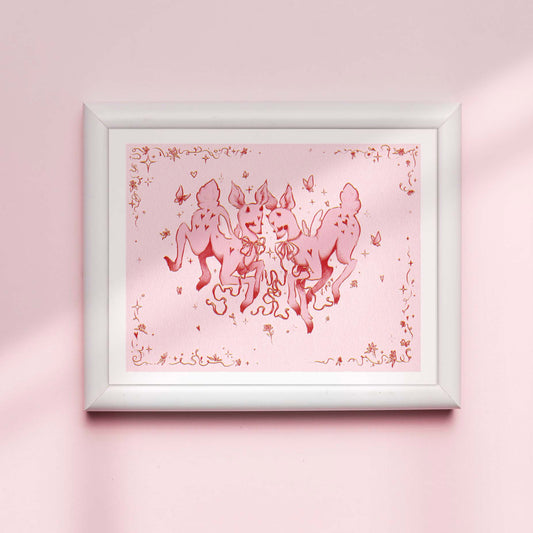 Fawn Lovers Print