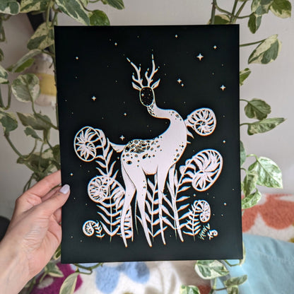 Fiddlehead Print