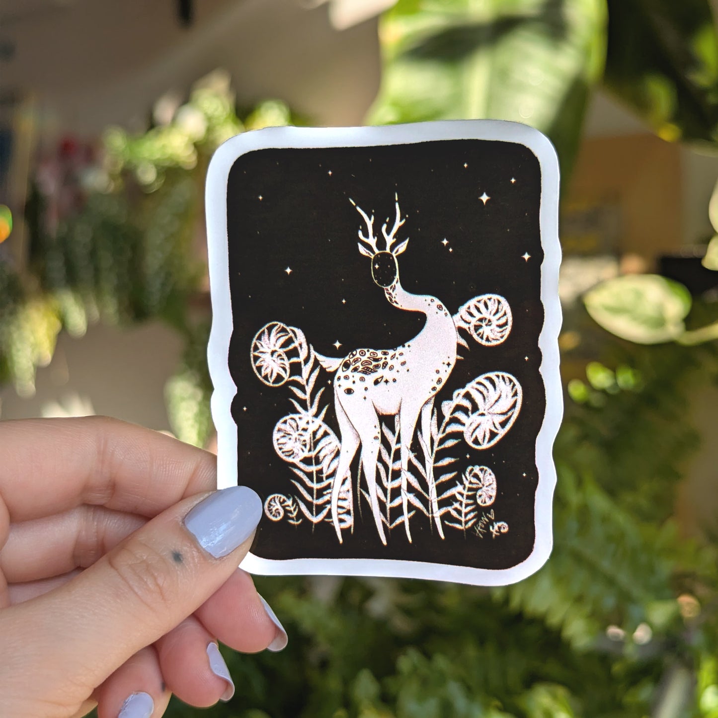 Fiddlehead Sticker