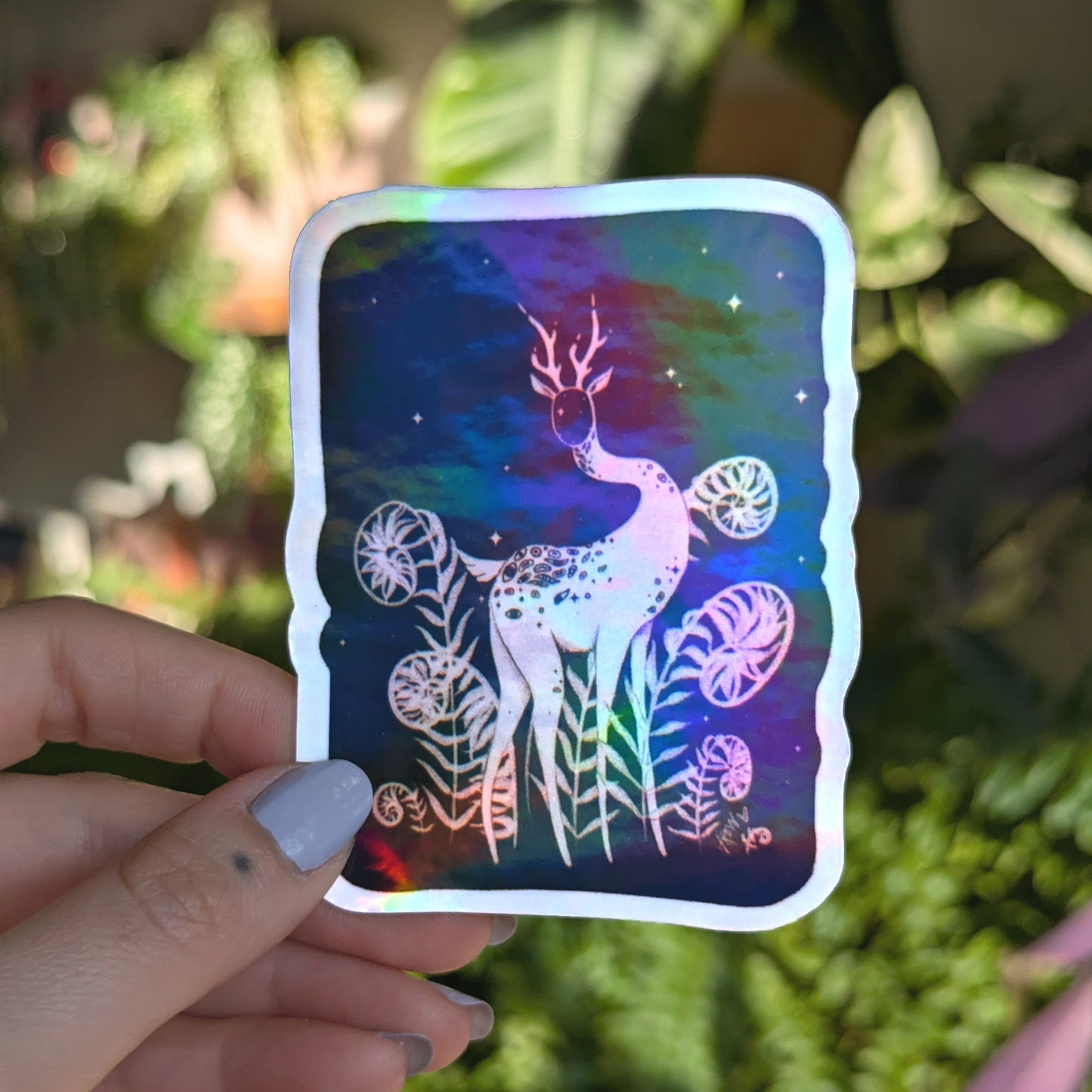 Fiddlehead Sticker