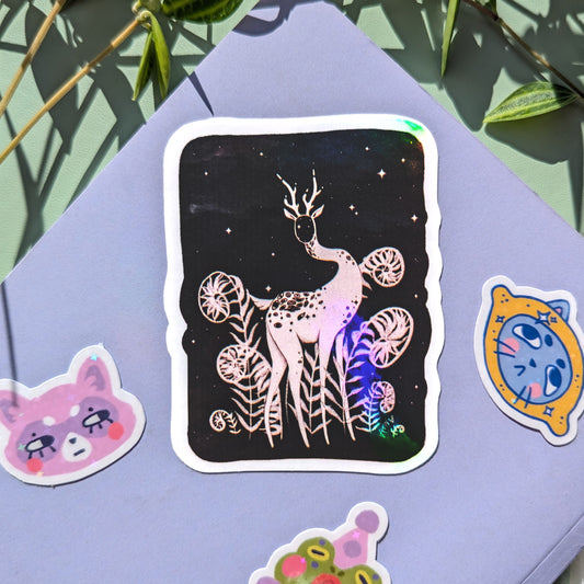 Fiddlehead Sticker