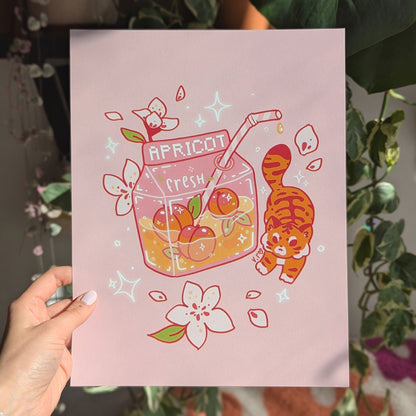 Fresh Apricot Print