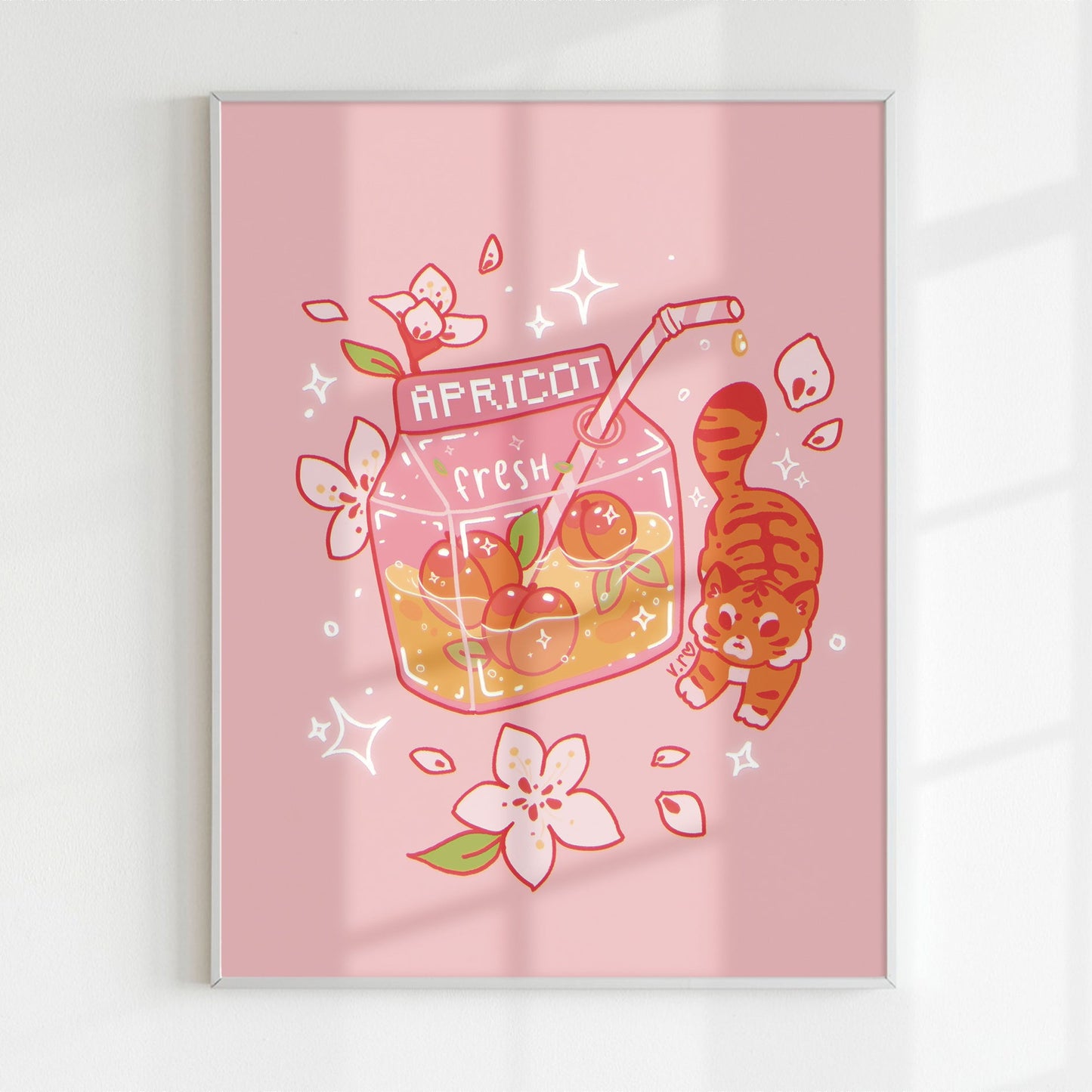 Fresh Apricot Print