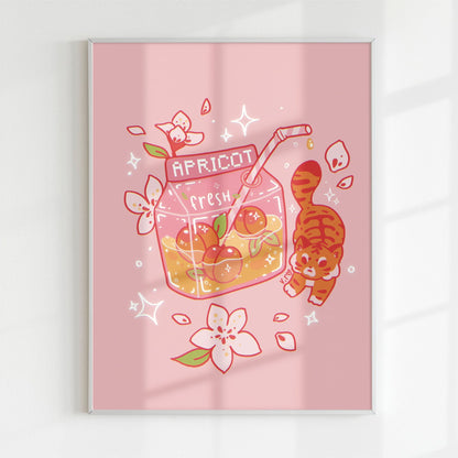 Fresh Apricot Print