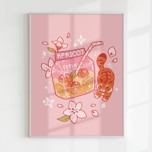 Fresh Apricot Print