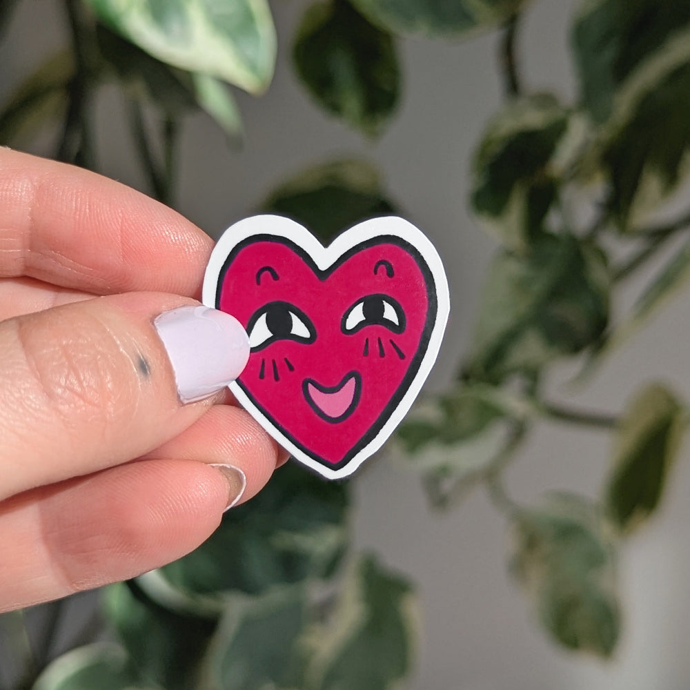 Happy Heart Mini Sticker