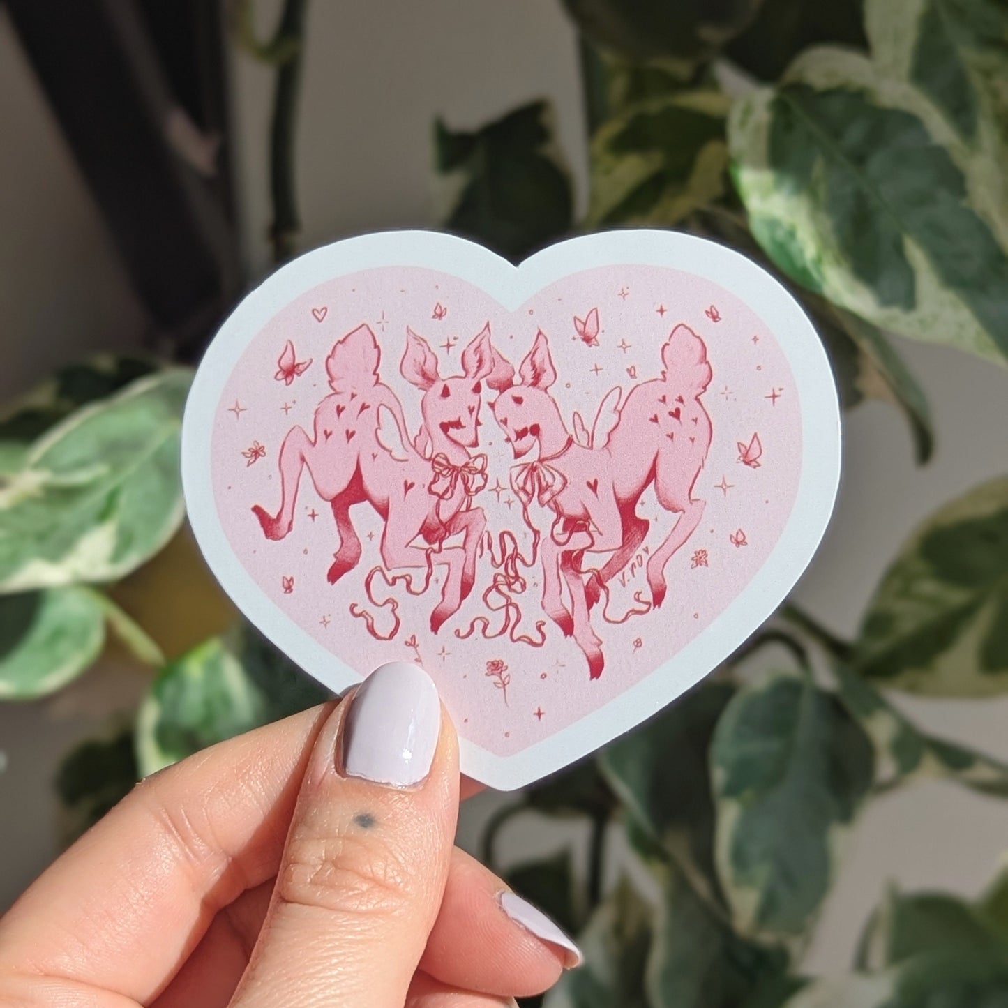 Fawn Lovers Sticker