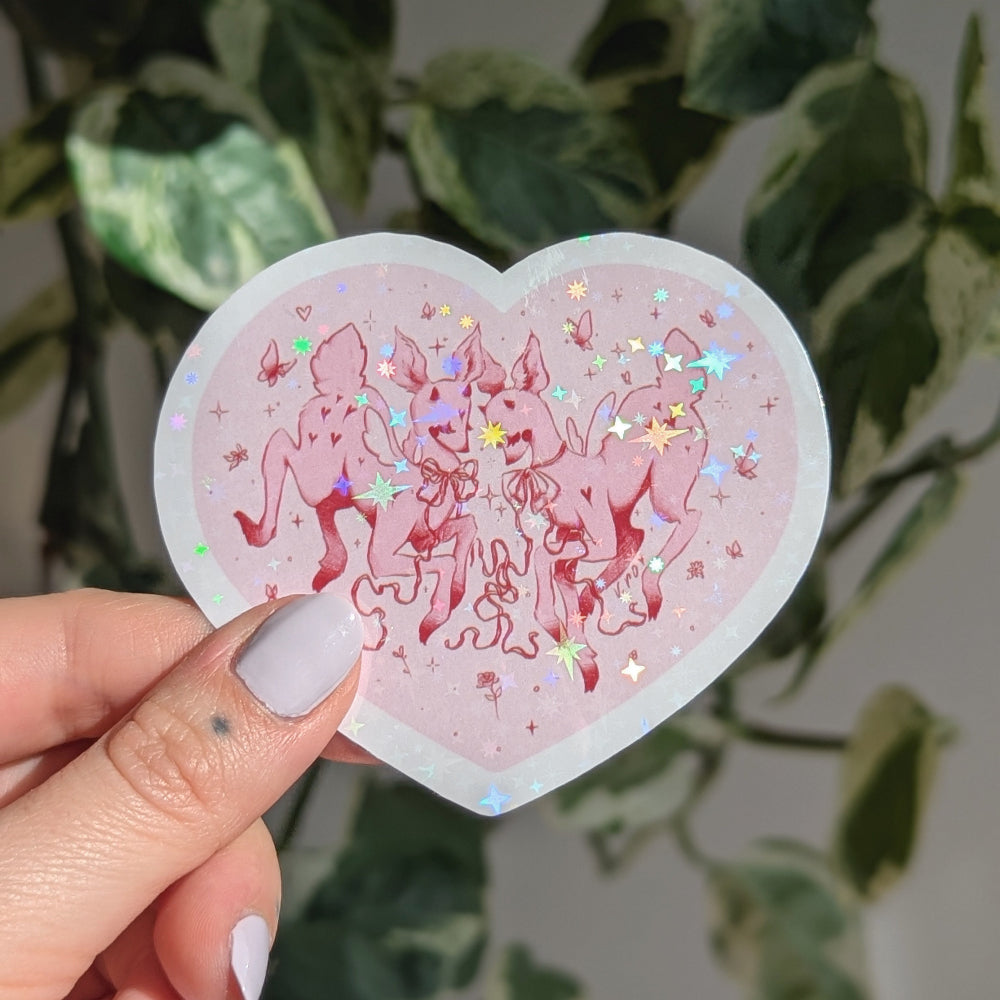 Fawn Lovers Sticker