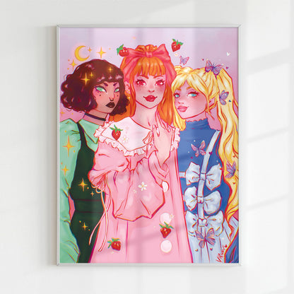 Powerpuff Girls Print