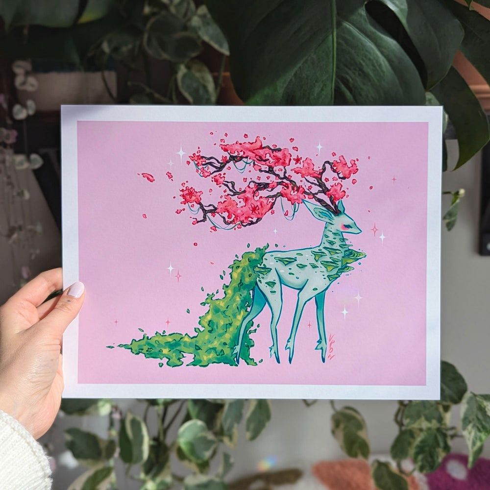 Forest Divinity Print