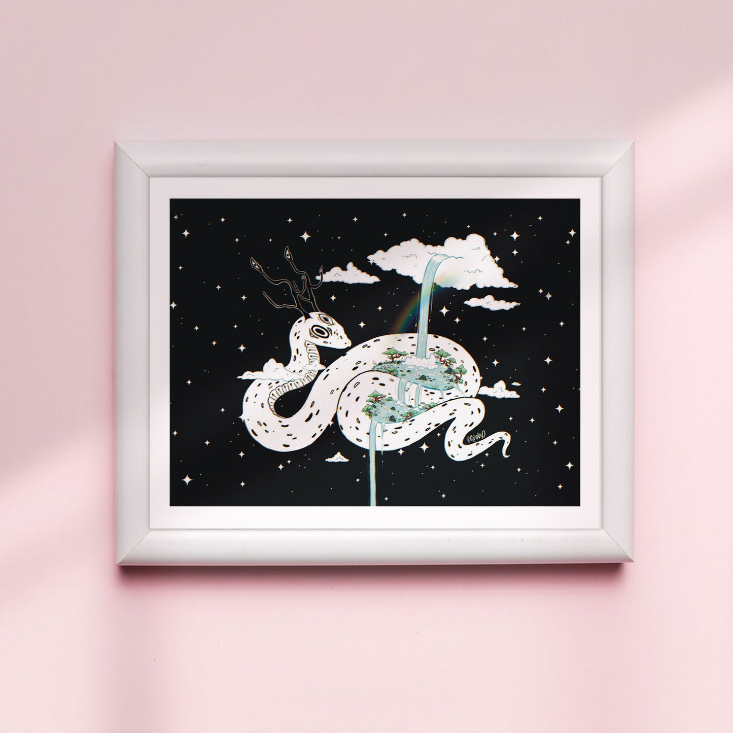 Waterfall Print